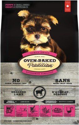 Сухой корм для щенков малых пород Oven-Baked Tradition из свежего мяса ягненка 1 кг Oven9690-2.2UE фото