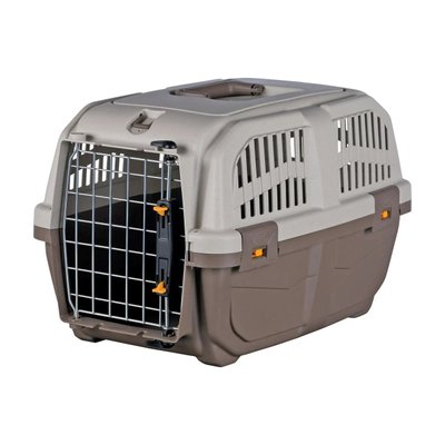 Контейнер-переноска для собак и котов весом до 12 кг Trixie «Skudo 1» 30 x 32 x 49 см Коричневая 8022967038980 фото