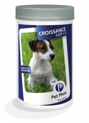 Витаминно-минеральный комплекс для собак Ceva Pet Phos Croissance Ca/P=2 100 таблеток 50030 фото