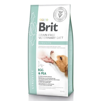 Сухой корм для собак, при заболеваниях мочевыводящих путей Brit GF Veterinary Diet Dog Struvite 12 кг яйцо 170950/528219 фото