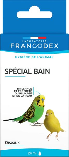 Краплі у ванну для купання птахів Francodex Special Bain 24 мл 174050 фото