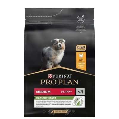 Сухой корм для щенков и молодых собак средних пород Pro Plan Puppy Medium курица 3 кг 7613035114869 фото
