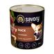 Вологий корм для дорослих собак Savory Dog Gourmand качка 800 г 30488 фото 1