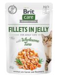 Влажный корм для котов Brit Care Cat pouch 85 г тунец в желе 100533/0556 фото