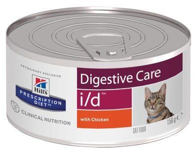 Корм лечебный Hill's Hill's PD Digestive Care i/d Chicken для кошек улучшение пищеварения с курицей 156 г 18695 фото