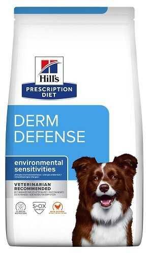 Лікувальний сухий корм Hill's Prescription Diet Derm Defense Skin Care для собак з алергією з куркою 12 кг 606277 фото
