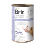 Вологий корм для собак Brit Grain-Free VetDiets Gastrointestinal з проблемами травлення лосось та горох 400 г 100287 фото