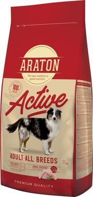 Сухий корм для активних собак Araton Active All Breeds з куркою 15 кг ART47466 фото