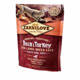 Сухий корм для котів великих порід Carnilove Cat Duck & Turkey Large Breed качка та індичка 400 г 170195/2775 фото