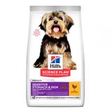 Сухий корм Hills Science Plan Adult Small Mini Sensitive Stomach Skin Chicken для маленьких собак з куркою 3 кг 604342 фото