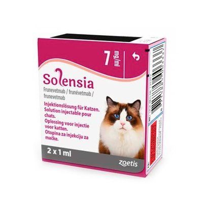 Раствор для инъекций при остеоартрите у кошек Zoetis Соленсия (Solensia) 7 мг флакон 1 мл 1279431 фото