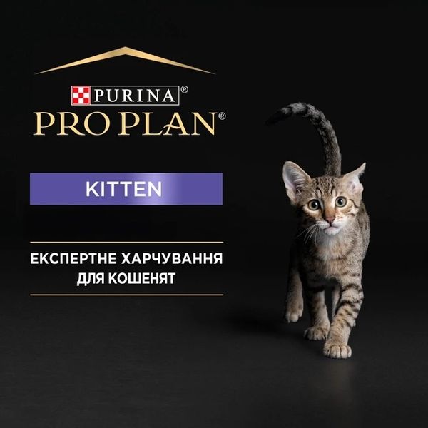 Вологий корм для кошенят Purina Pro Plan Kitten з куркою 85 г 7613033568619 фото