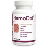 Dolfos (Дольфос) HemoDol - Вітамінний комплекс ГемоДол для покращення процесів кровотворення у собак 90 таб DLF64179 фото