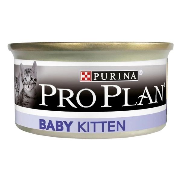 Вологий корм Purina Pro Plan Baby для кошенят курка 85 г 7613036693462 фото