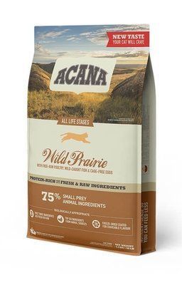 Cухой корм Acana Wild Prairie Cat&Kitten для кошек и котят на основе цыпленка индейки и рыбы 4.5 кг 714550 фото