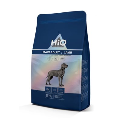 Сухой корм для взрослых собак крупных пород HiQ Maxi Adult Lamb 11 кг HIQ46474 фото