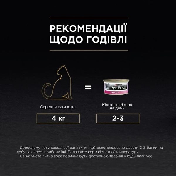 Влажный корм Purina Pro Plan Delicate для котов индейка 85 г 3222270189927 фото