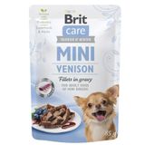 Вологий корм для собак Brit Care Mini pouch 85 г філе в соусі дичина 100220/4456 фото