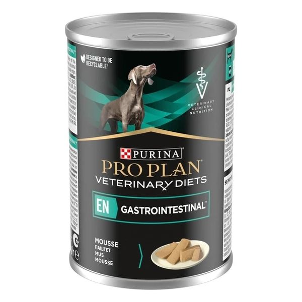 Вологий лікувальний корм для собак Purina Pro Plan Veterinary Diets Gastrointestinal при розладах травлення 400 г 7613035180932 фото