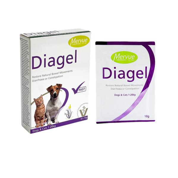 Пищевая добавка Mervue Diagel Dogs для собак до 20 кг 4х10 гр C03343-03524 фото