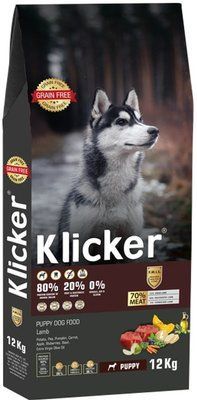 Сухий корм Hermos Klicker Холістик беззерновий для цуценят з ягням 12 кг 400037 фото