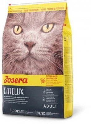 Сухий корм для дорослих котів Josera Catelux для покращення виведення вовни з качкою 10 кг 100550 фото