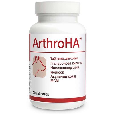Dolfos (Дольфос) ArthroHa - Вітамінно-мінеральний комплекс в таблетках для лікування суглобів для собак 90таб DLF64164 фото