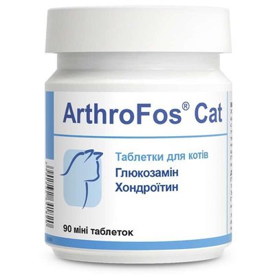 Dolfos (Дольфос) ArthroFos Cat - комплекс для котів із глюкозаміном і хондроїтином 90 таб DLF64182 фото