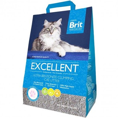 Наполнитель туалета для кошек Brit Fresh Excellent 5 кг (бентонитовый) 200260018 фото