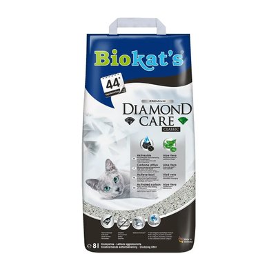 Наполнитель туалета для кошек Biokat's Diamond Classic 8 л (бентонитовый) G-613253 фото