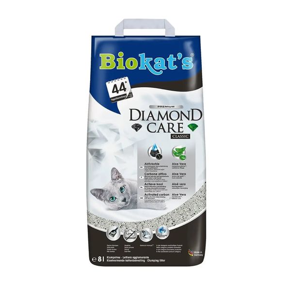 Наповнювач туалету для котів Biokat&s Diamond Classic 8 л (бентонітовий) G-613253 фото
