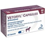Гормональний препарат для собак Веторіл 60 мг Dechra 30 капсул 3333 фото