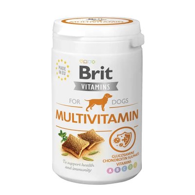 Витамины для здоровья собак Brit Vitamins Multivitamin 150 г 112061 фото