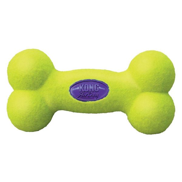 KONG AirDog Squeaker Bone повітряна кістка для жування з пищалкою для маленьких порід собак S 775289 фото