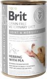 Влажный корм для собак Brit VetDiets Joint&Mobility для поддержания здоровья суставов сельдь и горошек 400 г 100271/5996 фото