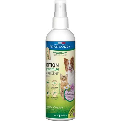 Спрей-репелент Laboratoire Francodex Repellent Lotion для котів та собак 250 мл 175494 фото