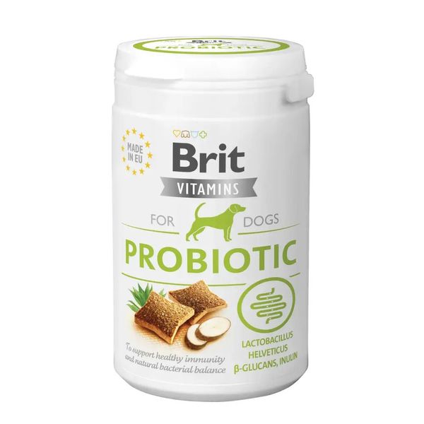 Витамины для собак с пробиотиками Brit Vitamins Probiotic 150 г 112062 фото