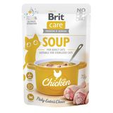 Вологий корм для котів Brit Care Soup pouch Курка 75 г 101152 фото