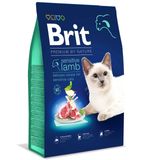 Сухий корм для котів з чутливим травленням Brit Premium by Nature Cat Sensitive 8 кг (ягня) 171873 фото