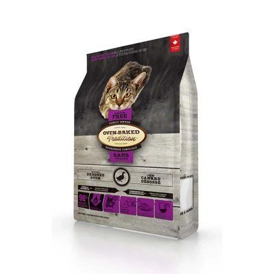 Корм для котов беззерновой из свежего мяса утки Oven-Baked Tradition 350 г Oven9770-350 фото